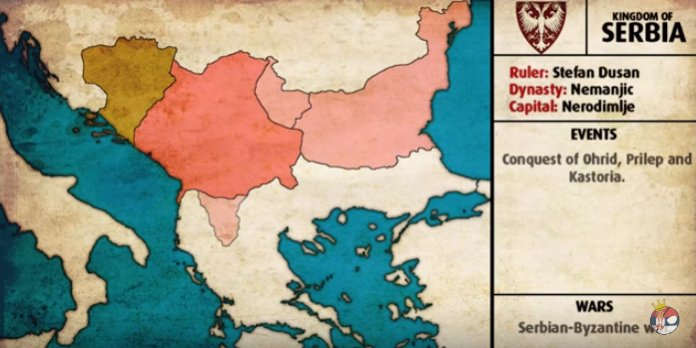 Историја Србије од 631. године у петнаестоминутном видеу: Генијални приказ како се српска карта мењала од Свевладовића до данас