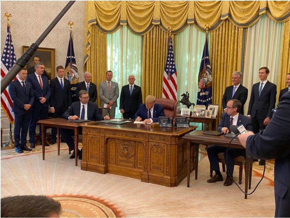 Потписан економски споразум Београда и Приштине са САД!