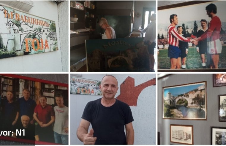Мостарац у Београду прави ћевапе и слави Вележов успех